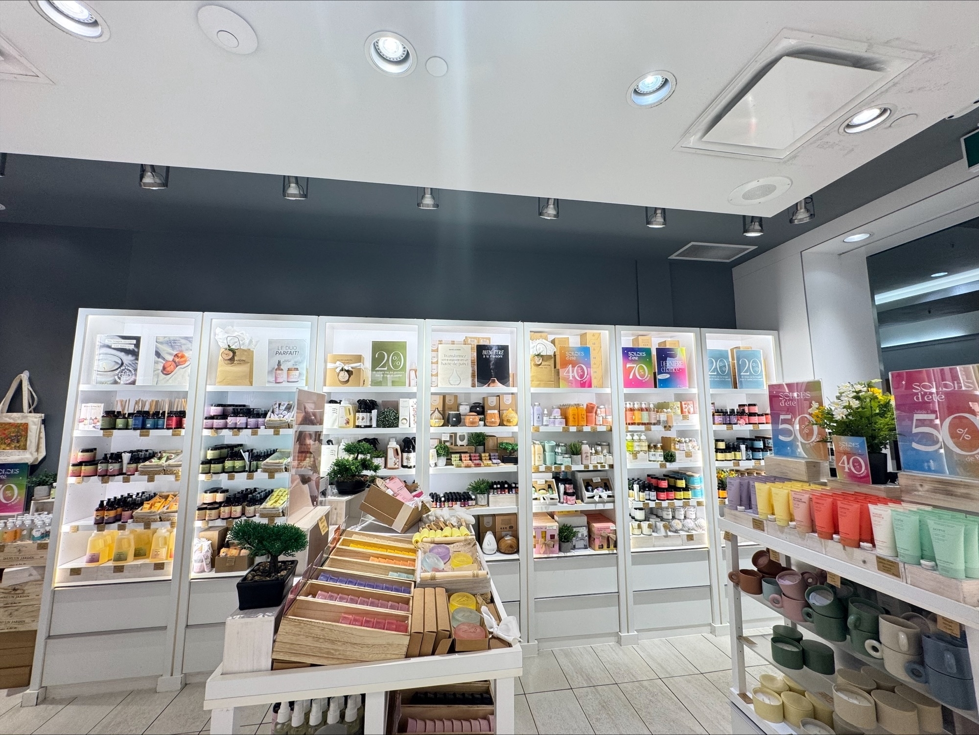 dans un jardin - Parfumeries et magasins de produits de beauté