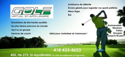 Golf Virtuel St-Apolinaire - Golf intérieur