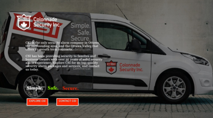 Colonnade Security Inc - Security Control Systems & Equipment