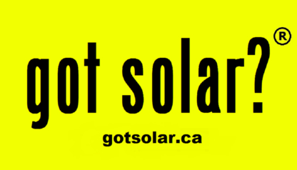Got Solar? Inc - Solar Energy Systems & Equipment