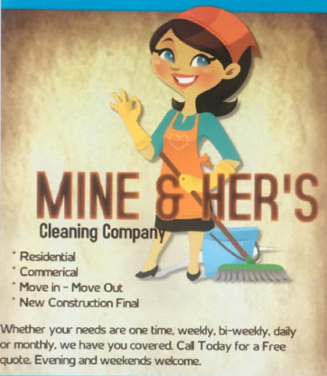 Mine & Her's Maintenance and Cleaning Company - Commercial, Industrial & Residential Cleaning