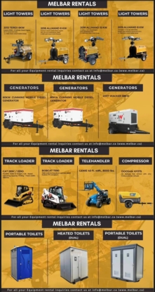 Melbar Rentals - Location de matériel pour entrepreneurs