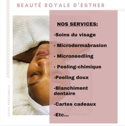 Beauté Royale d'Esther - Traitement de blanchiment des dents