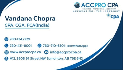 Chopra Accounting & Tax - Comptables