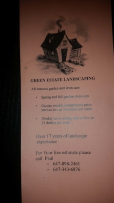 GreenEstate Landscaping - Lawn Maintenance