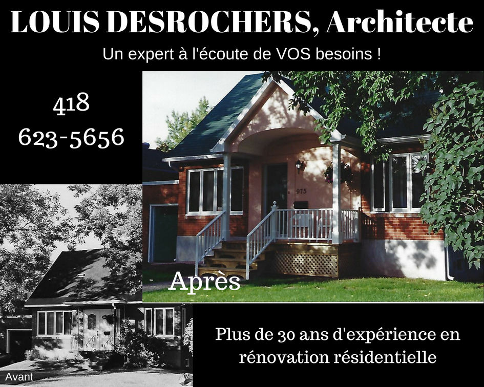 Louis Desrochers Architecte - Arc & Types Consultants - Architects