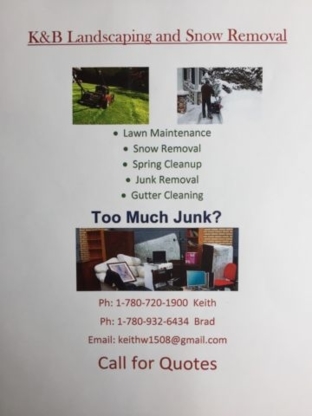 K&B Landscaping & Snow Removal - Lawn Maintenance