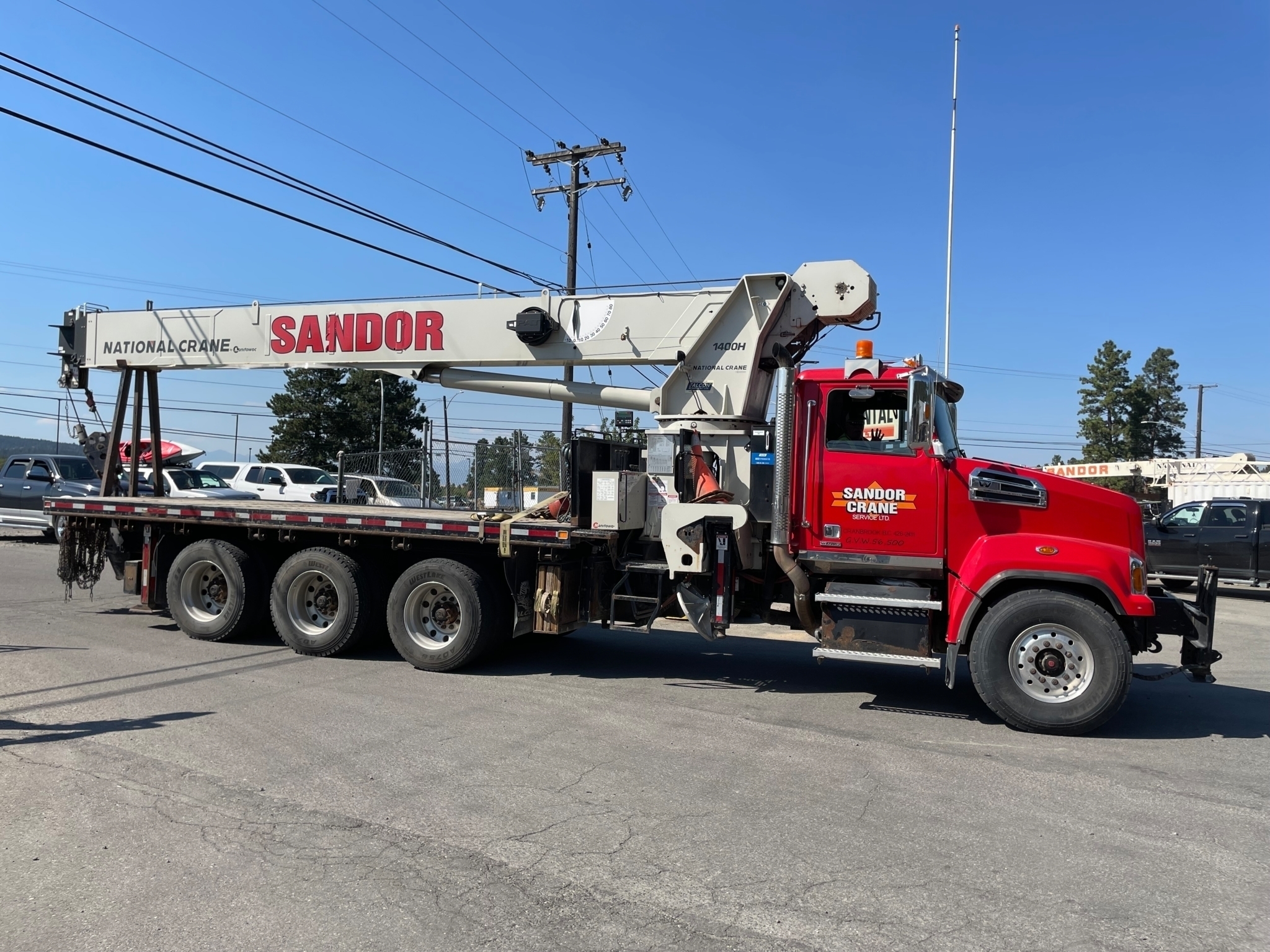 Sandor Crane Service Ltd - Machinerie usagée