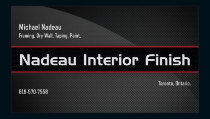 Nadeau Interior Finish - Drywall Contractors & Drywalling