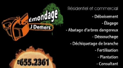 Émondage JDemers - Service d'entretien d'arbres