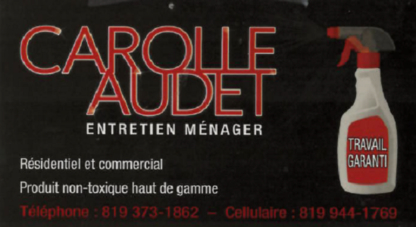 Carole Audet Entretien, Madame Blancheville - Commercial, Industrial & Residential Cleaning