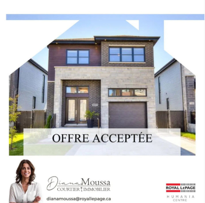Diana Moussa - Royal Lepage Humania Centre - Real Estate Agents & Brokers