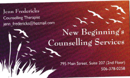 New Beginnings Counselling - Relations d'aide