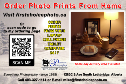 Paterson Photography Ltd - Photo Printing & Finishing