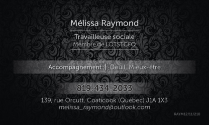 Melissa Raymond Travailleuse Sociale - Social Workers