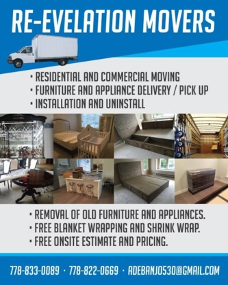 Reevalation Movers and Relocation Services - Trucking