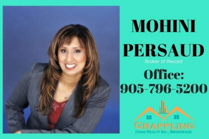 Mohini Persaud, Broker of Record - Real Estate Brokers & Sales Representatives
