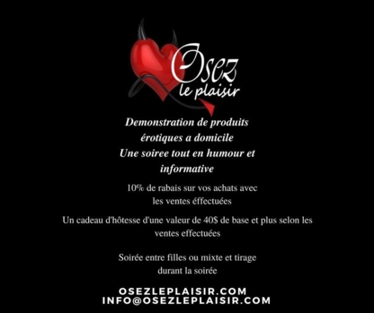 Osez le Plaisir - Boutiques érotiques