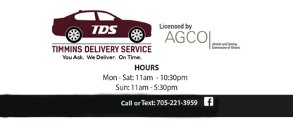 Timmins Delivery Service - Service de livraison