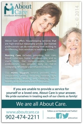 About Care Health Care Services - Services de soins à domicile