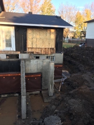 View Excavation Michel Bernier’s Saint-Hyacinthe profile