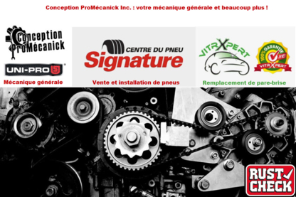 Conception Promecanick Inc - Performance Auto Parts & Accessories
