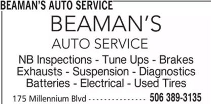 Beaman's Auto Service - Silencieux et tuyaux d'échappement
