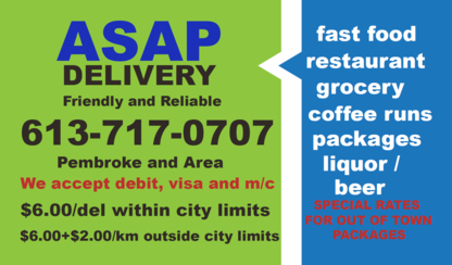 ASAP Delivery - Delivery Service