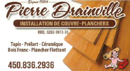 Poseur de Couvre Plancher Pierre Drainville - Pose et sablage de planchers