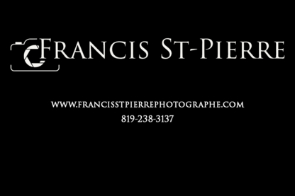 Francis St-Pierre Photographe - Photographes de mariages et de portraits