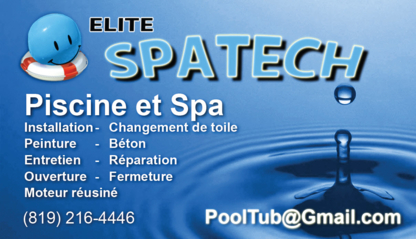 Élite SpaTech - Pisciniers et entrepreneurs en installation de piscines