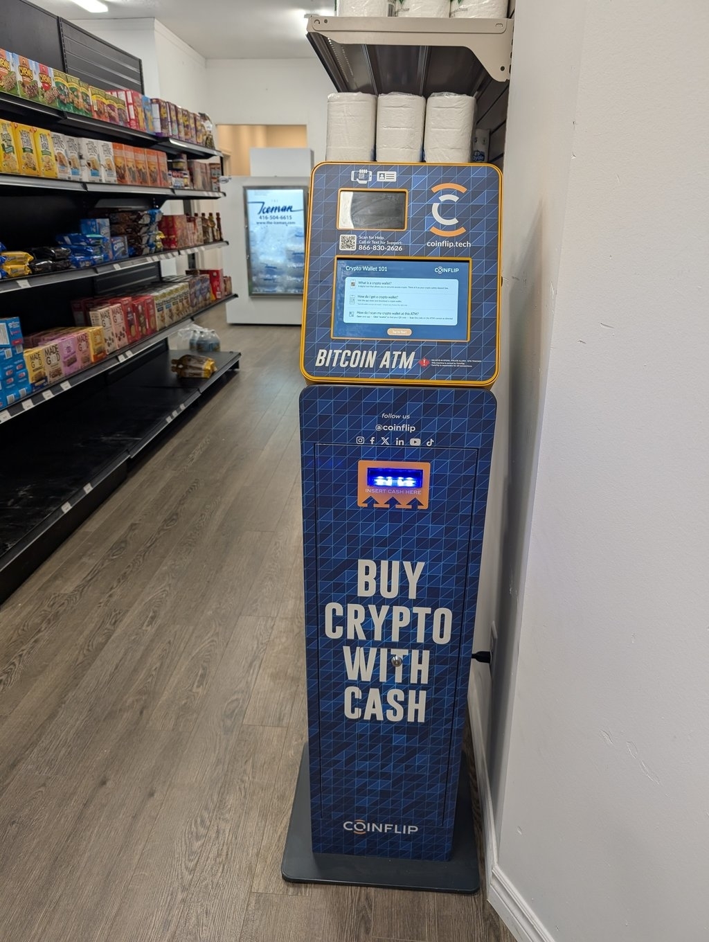 CoinFlip Bitcoin ATM - Quickcart Convenience (Toronto) - Banques