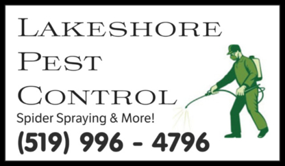Lakeshore Pest Control - Extermination et fumigation