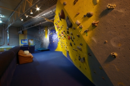 Vertically Inclined Rock Gym - Rock Climbing