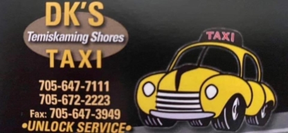 DK’s Temiskaming Shore Taxi - Taxis