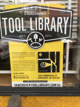 Vancouver Tool Library - Tool Rental
