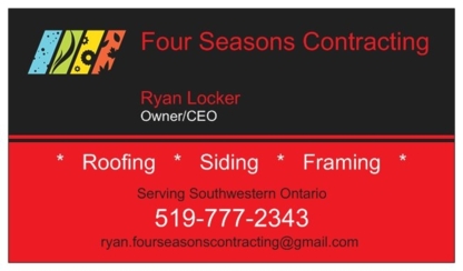 Four Seasons Contracting - Couvreurs