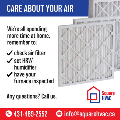 Square HVAC - Réparation et nettoyage de fournaises