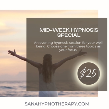 Sana Hypnotherapy - Hypnothérapie et hypnose