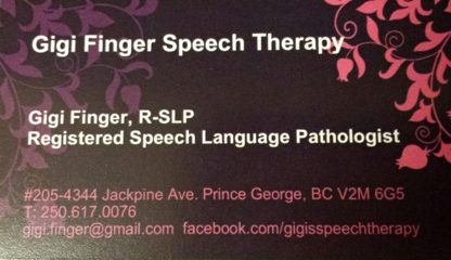 Gigi Finger Speech Therapy - Speech-Language Pathologists