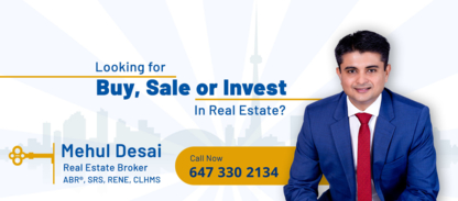 Mehul Desai, REALTOR® - Courtiers immobiliers et agences immobilières