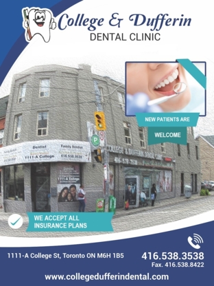 The College & Dufferin Dental Clinic - Laboratoires dentaires