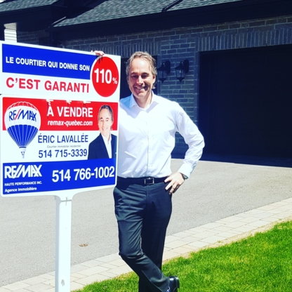 Éric Lavallée Courtier Immobilier Résidentiel Re max Haute Performance - Real Estate Agents & Brokers