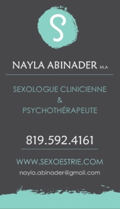 Abinader Nayla Sexologue Clinicienne et Psychothérapeute - Sex Therapists