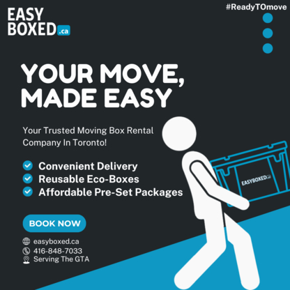 Easy Boxed - Moving Equipment & Supplies