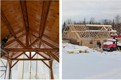 Mazerolle Builders Ltd New Brunswick Division - Chalets et maisons en bois rond