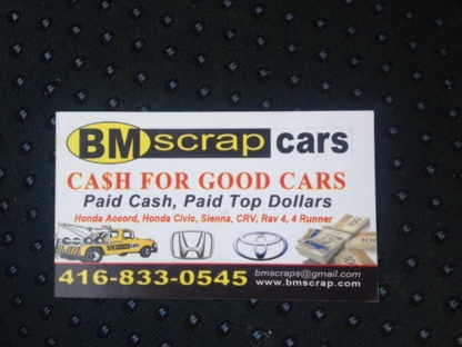 Bm Scraps Cars - Car Wrecking & Recycling