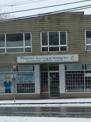 Pioneer Plumbing & Heating Inc - Entrepreneurs en canalisations d'égout