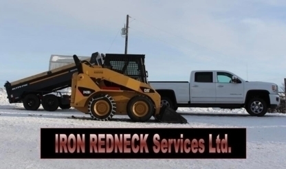 Iron Redneck Services Ltd. - Entrepreneurs en excavation