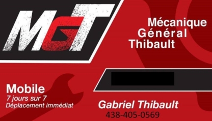 Mécanique Générale Thibault Mobile - Garages de réparation d'auto